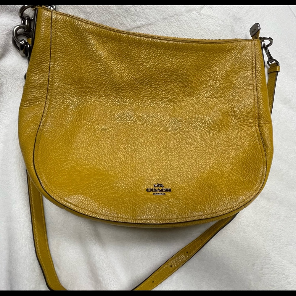 Coach leather hobo purse